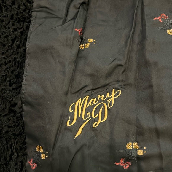 Vintage 40’s Mink & Curly Black Persian Lamb Coat - Picture 10 of 12